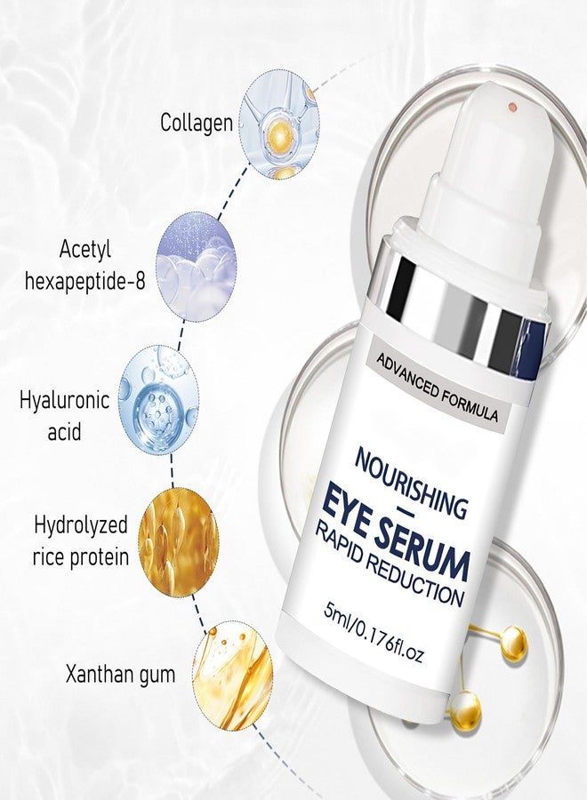 Traboto Rapid Reduction Eye Serum, Advanced Formula Instant Eye Serum, Anti Aging Serum Visibly Reduces Under-eye Bags, Nourishing Eye Serum, Suitable For All Skin Type (2Pcs) - Image 4